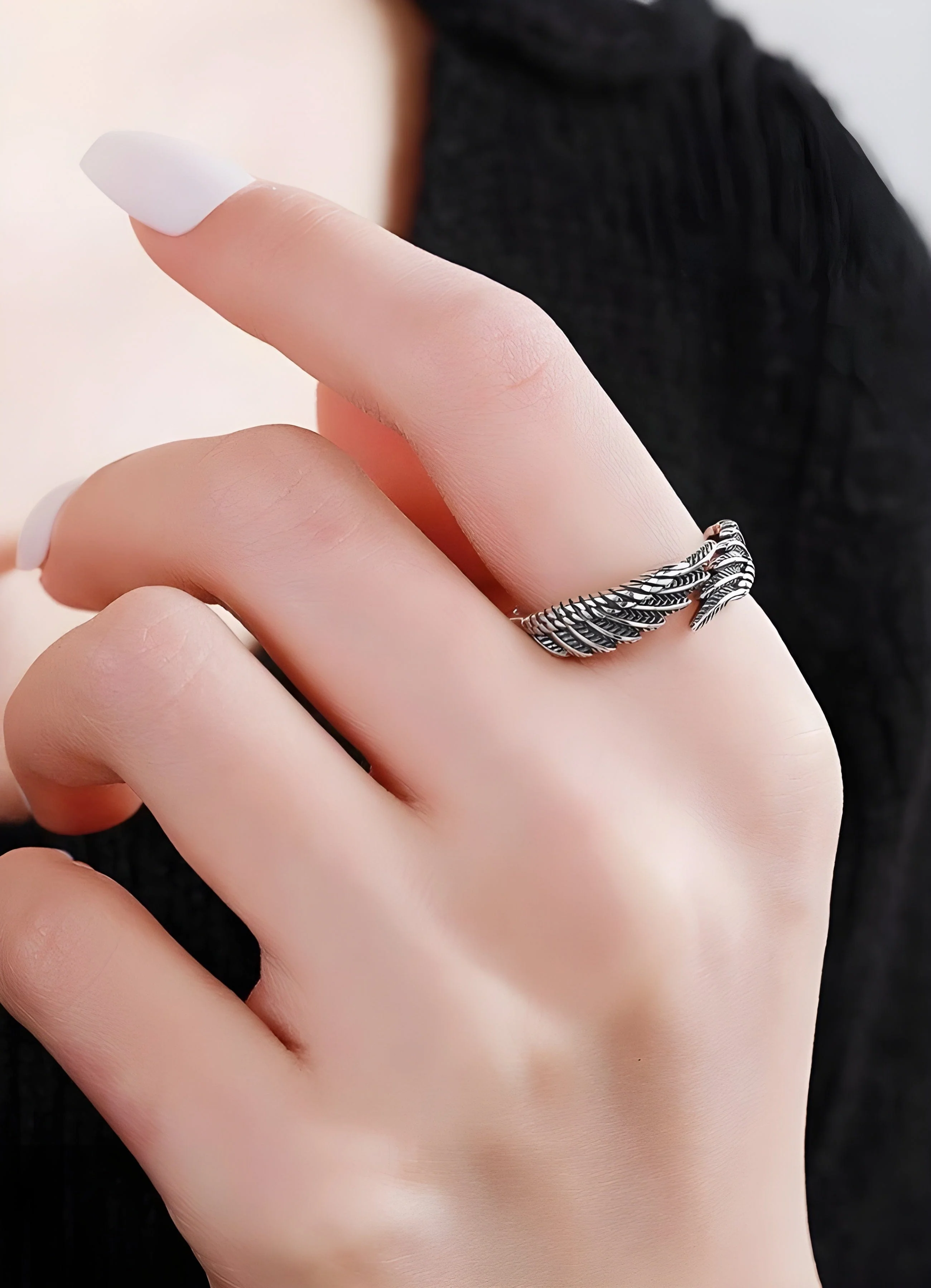 Angel Feather Ring - Image 4