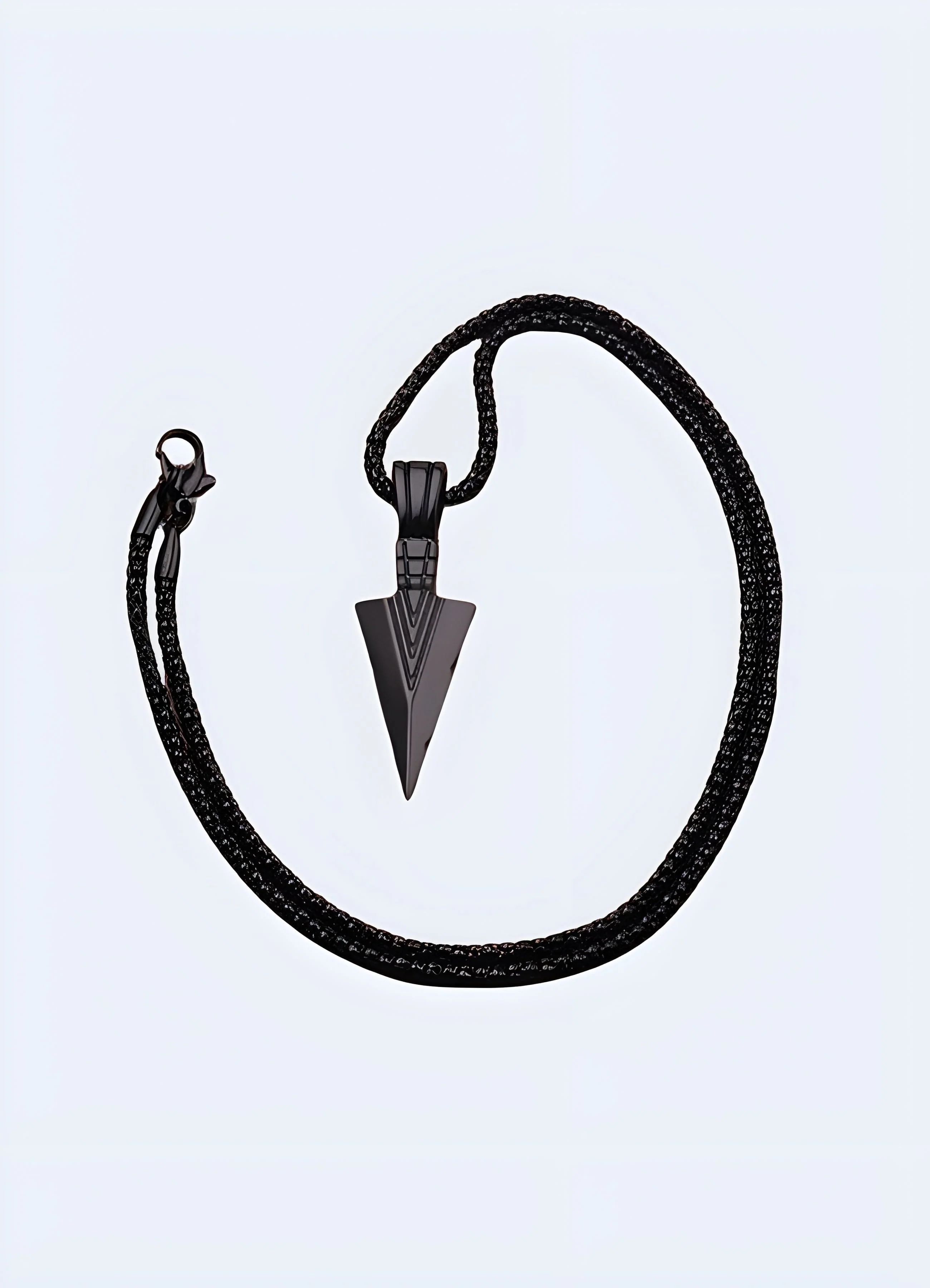 Black Arrowhead Necklace - Image 2