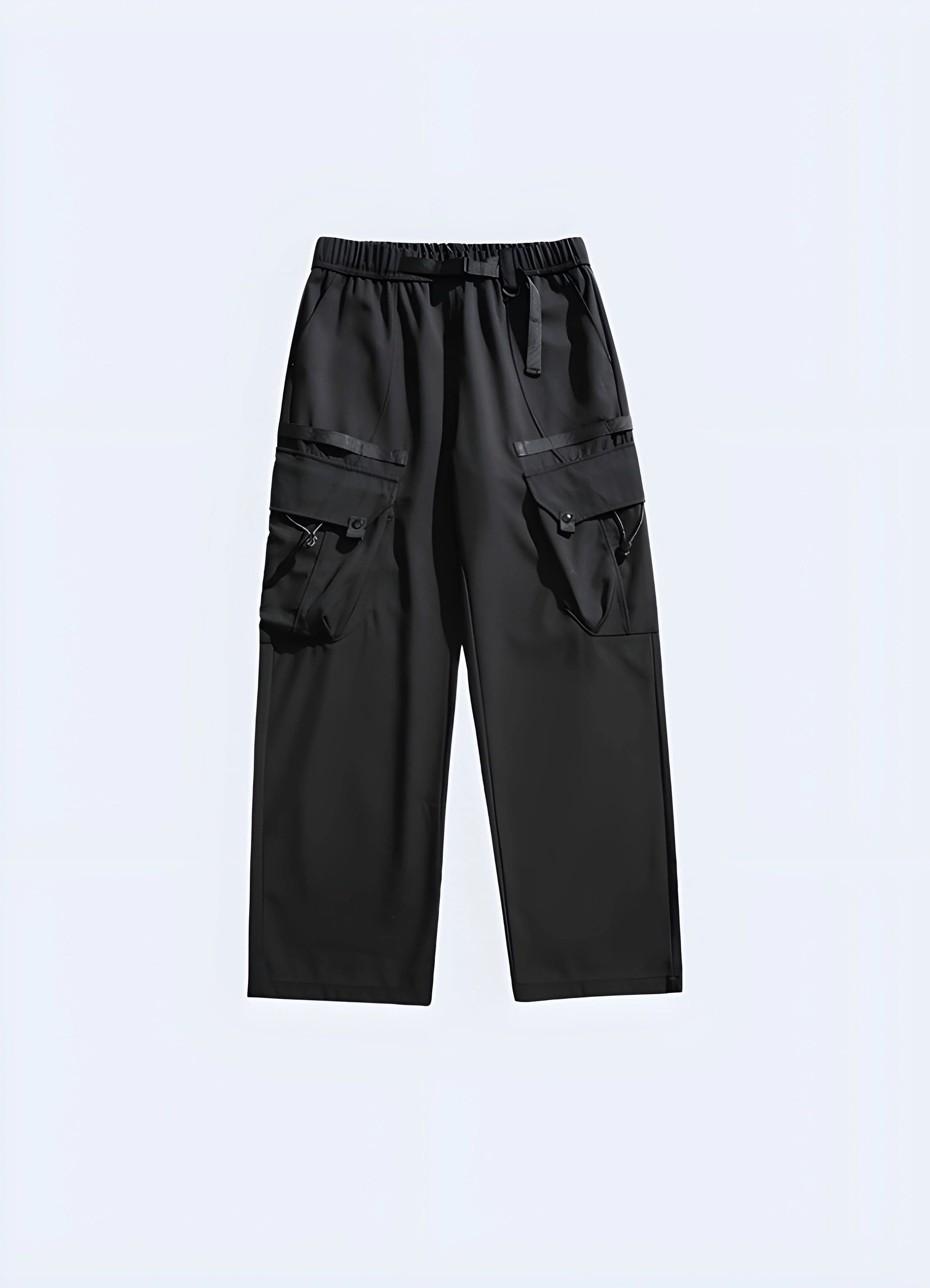 Black Baggy Joggers - Image 3