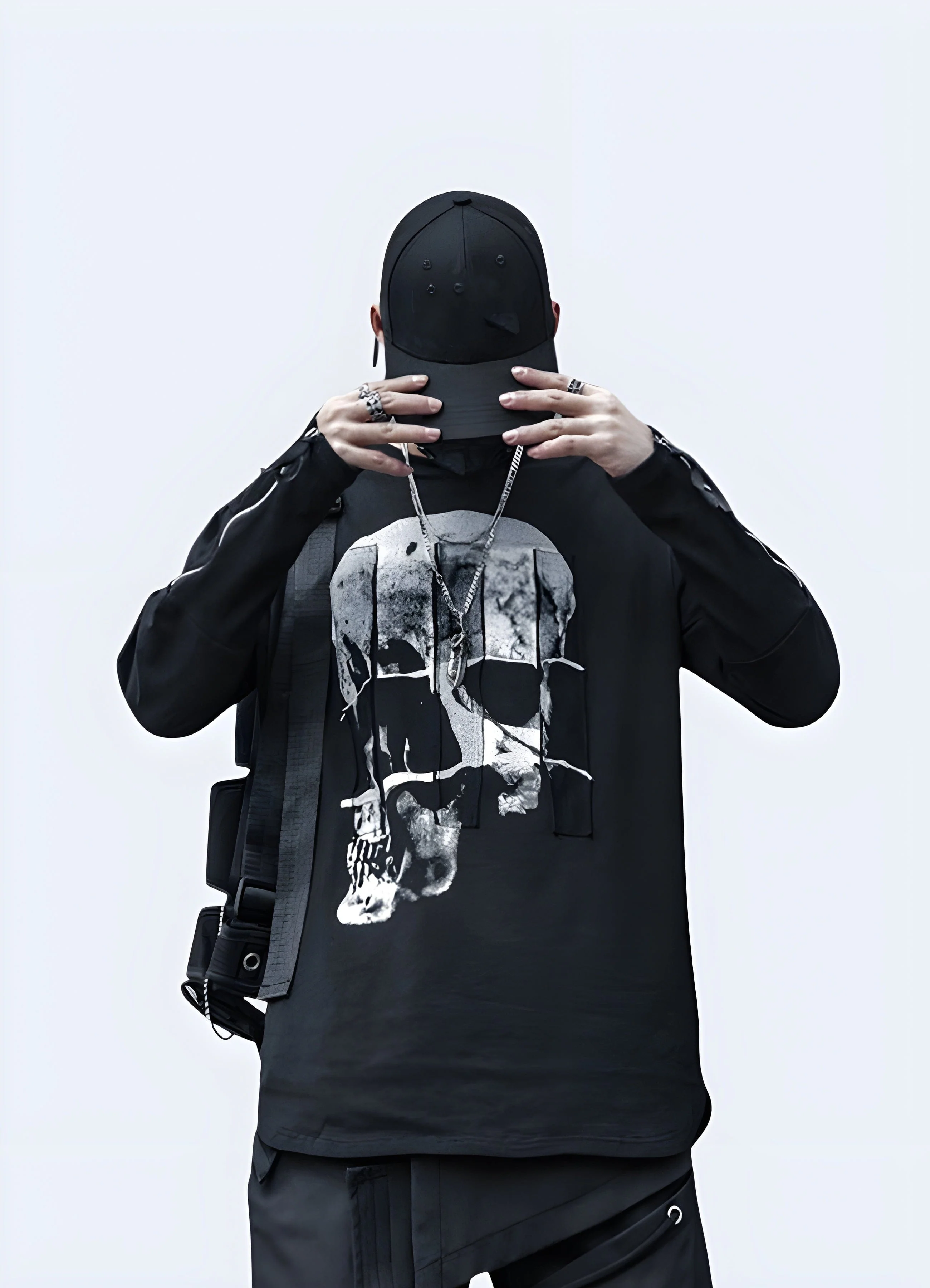 Black Skull Shirt - Image 2