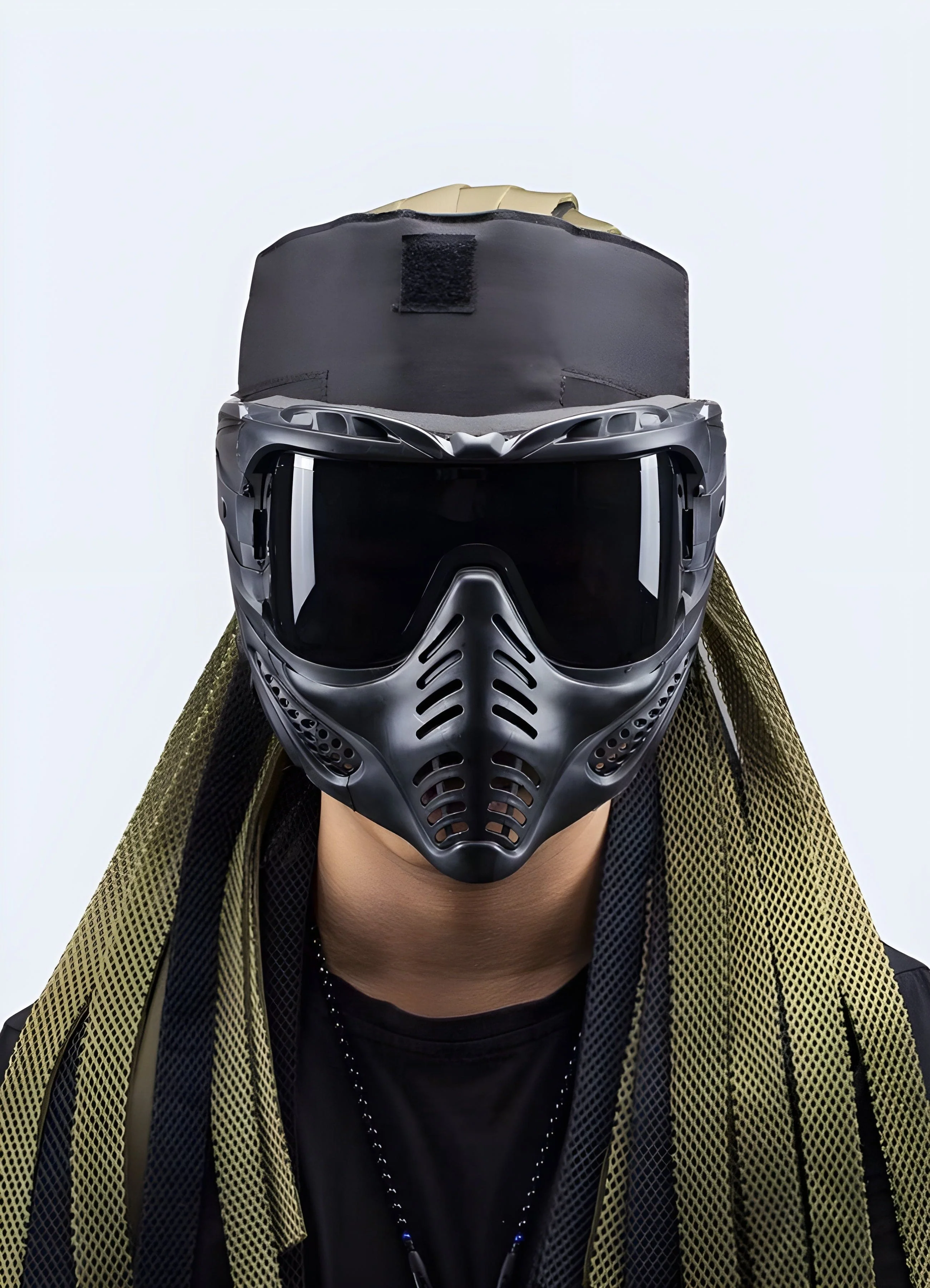 Black Tactical Mask - Image 2