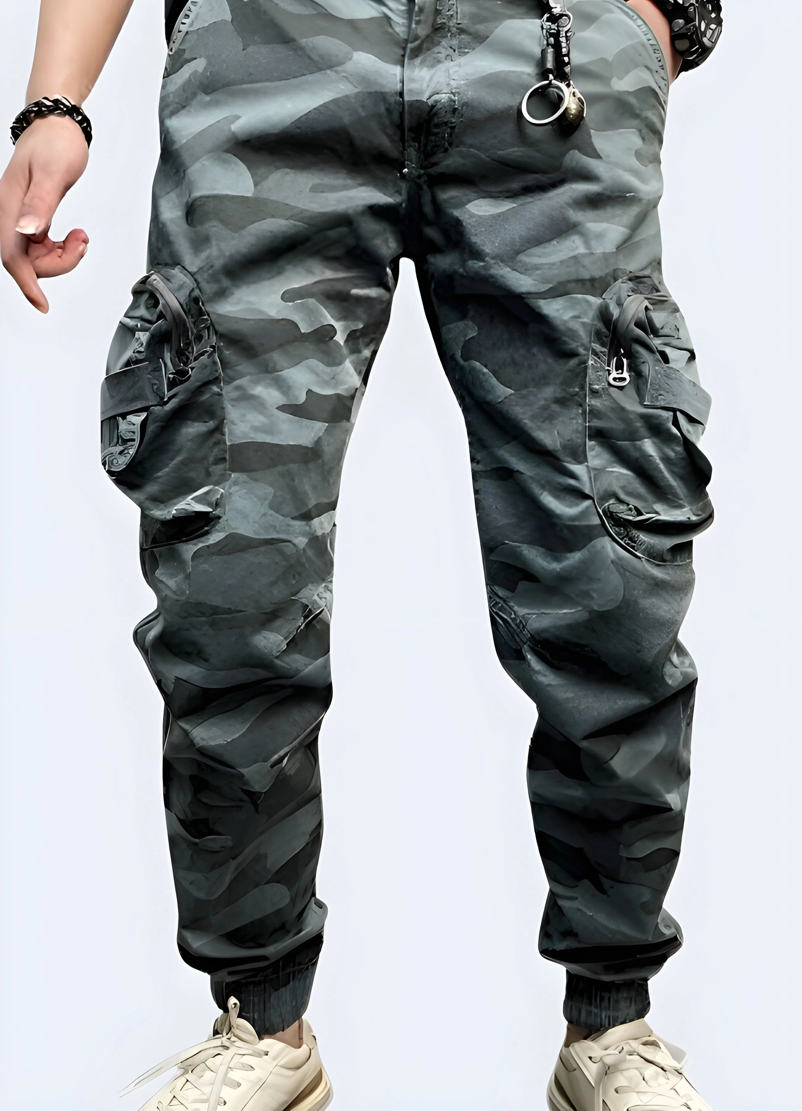 Camo Cargo Pants Baggy - Image 2