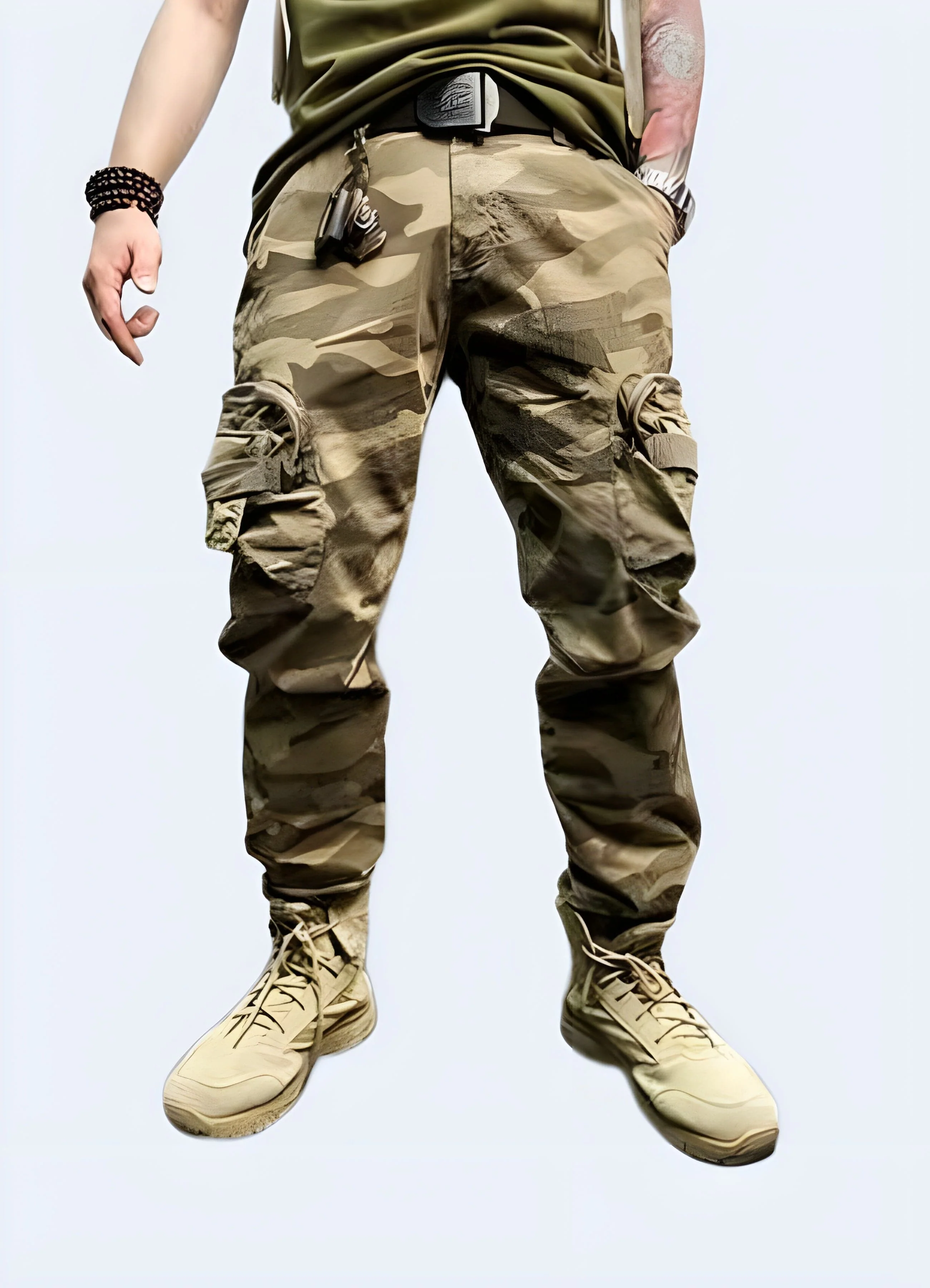 Camo Cargo Pants Baggy - Image 3