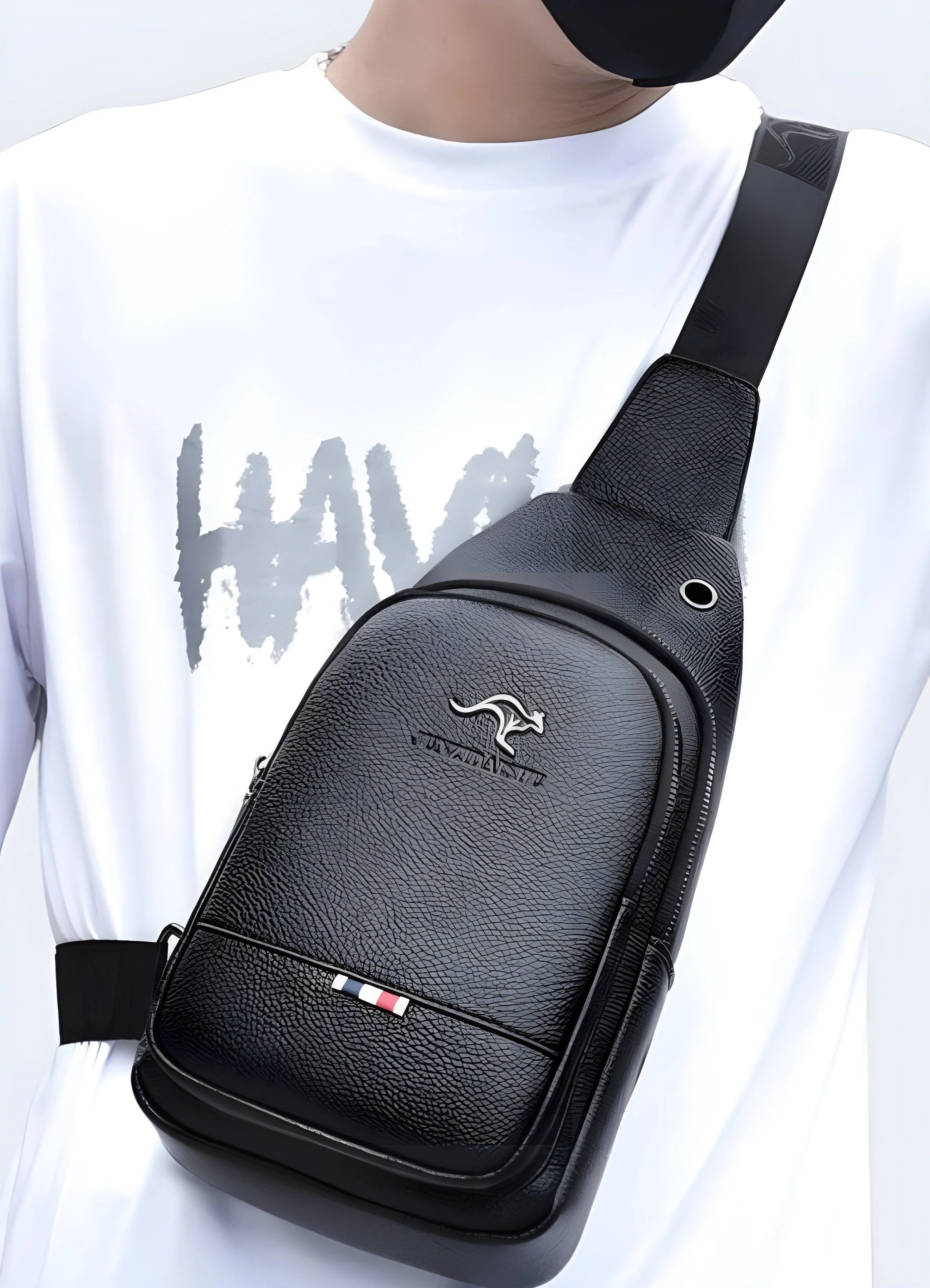 Chest Bag Leather - Image 4