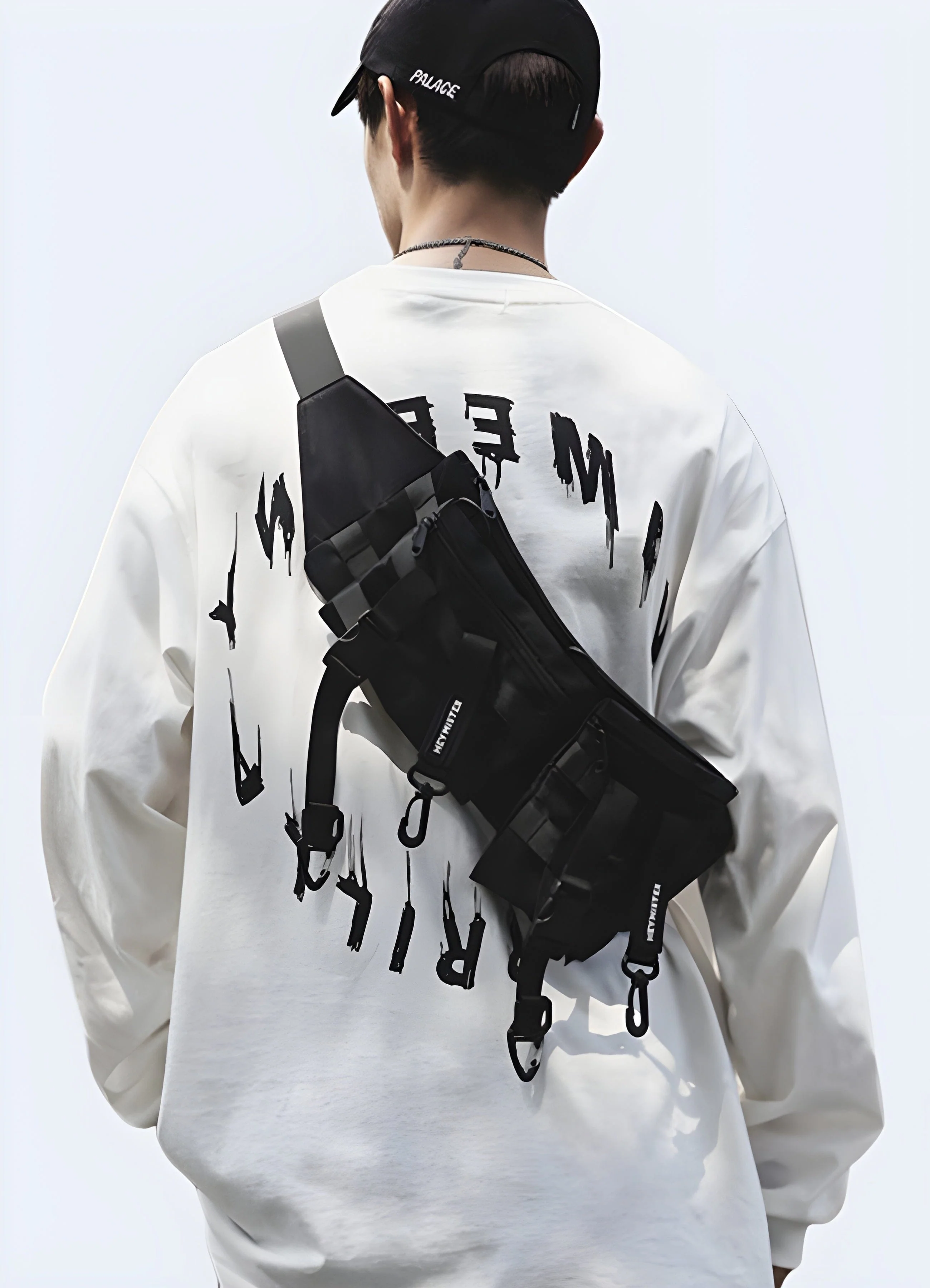 Crossbody Chest Bag Techwear - Image 2