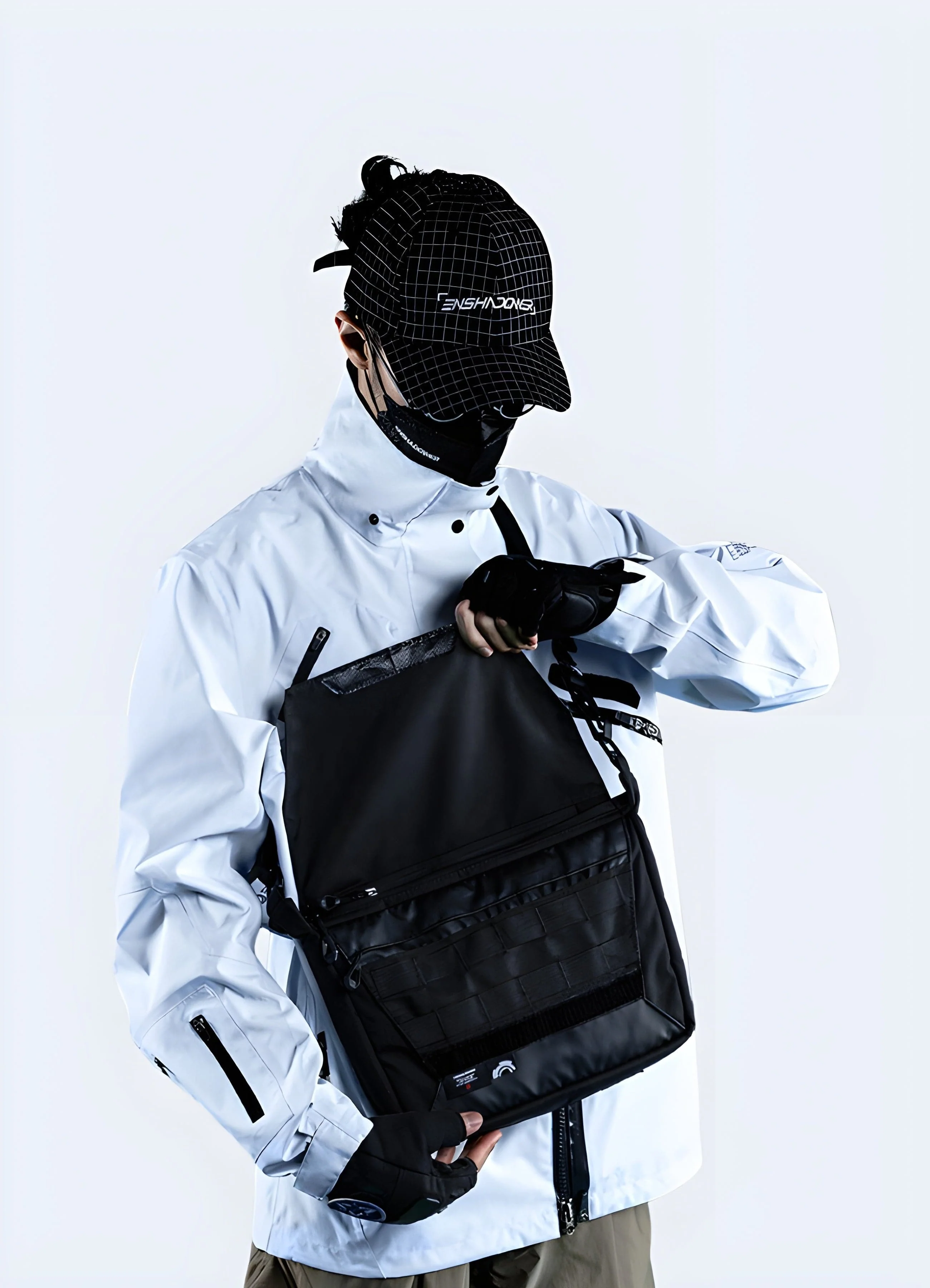 Cyberpunk Messenger Bag - Image 3
