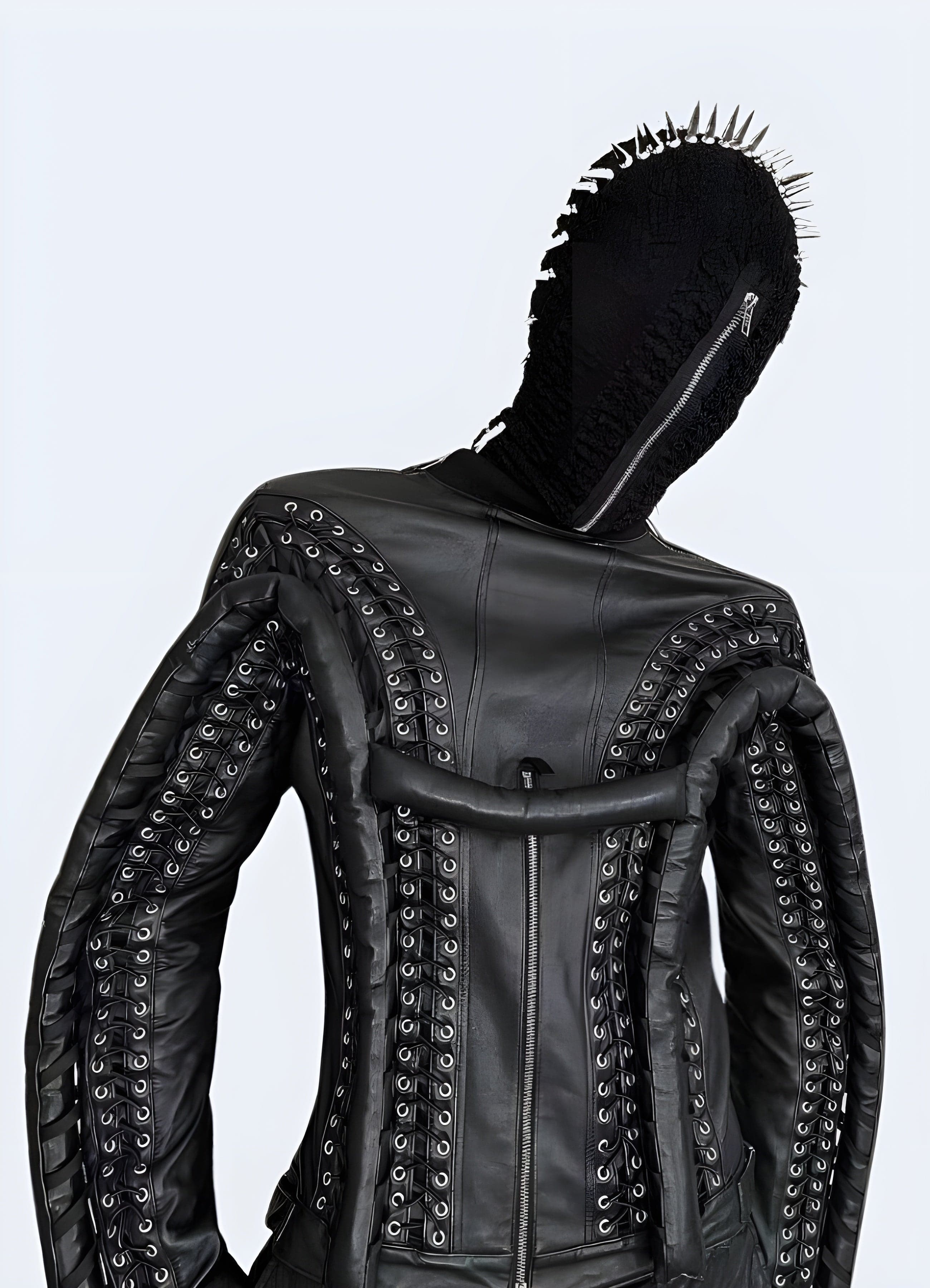 Darkwear Full Face Mask Spikes - Image 2