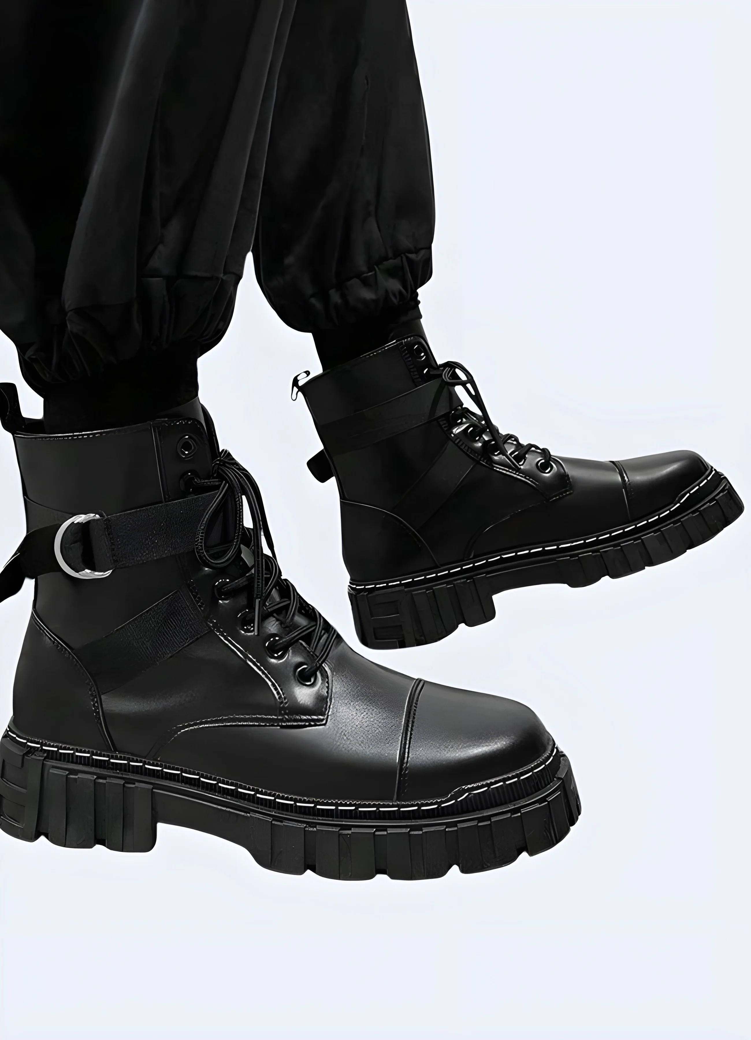 Goth Techwear Boots - Image 3