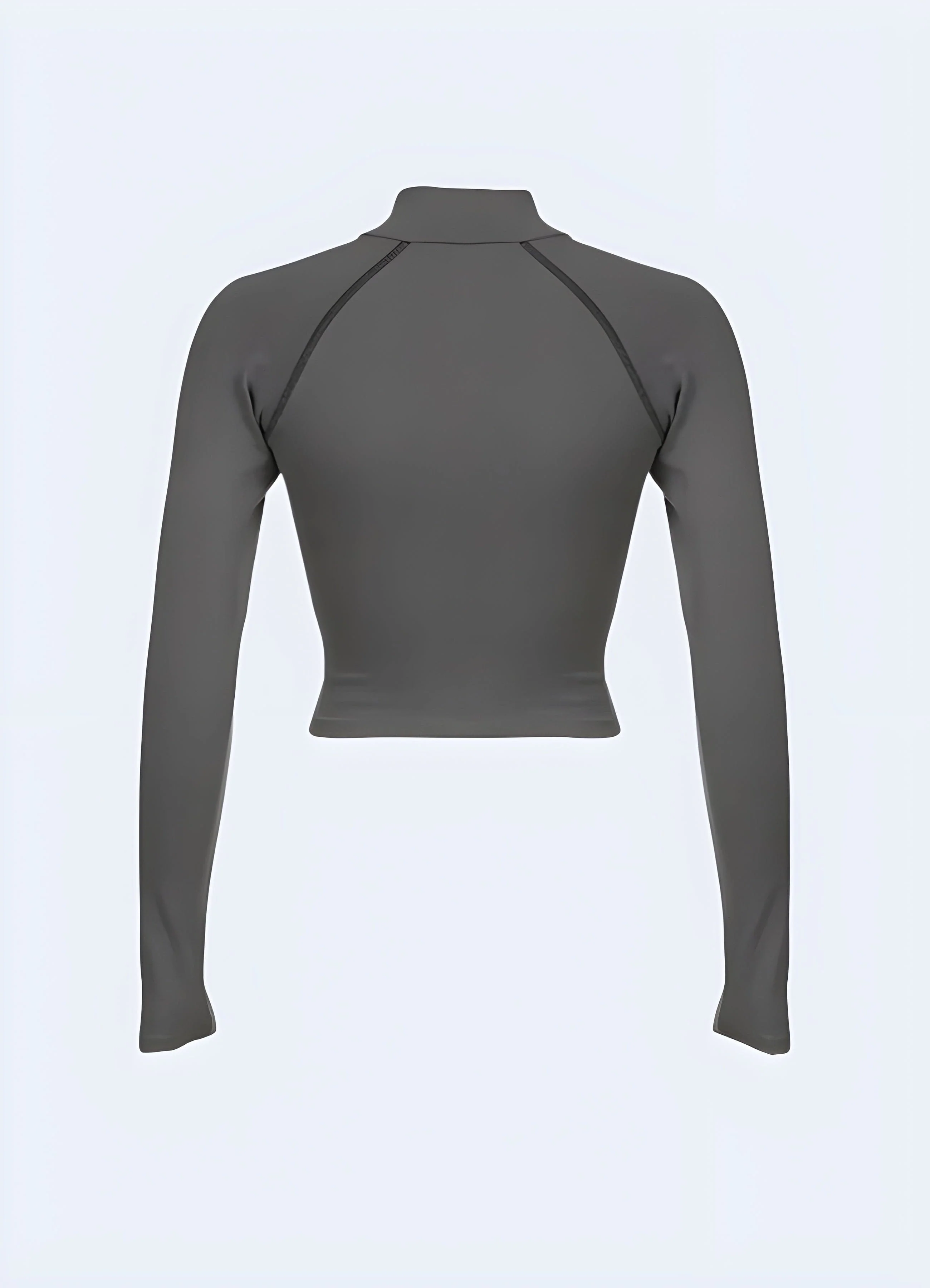 Grey Techwear Long Sleeve - Image 3