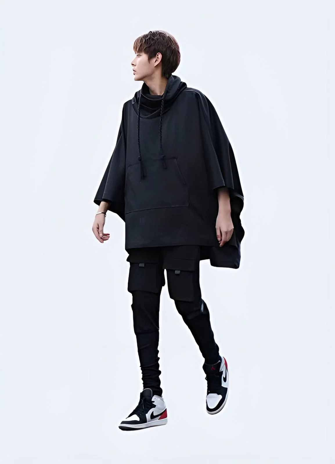 High Collar Poncho - Image 2