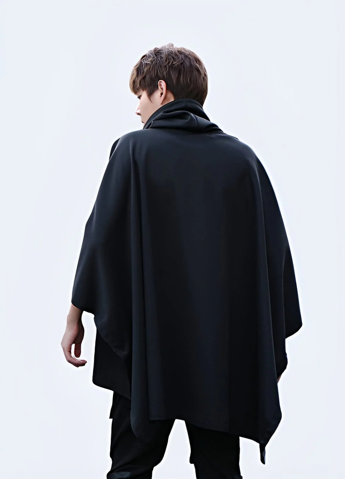 High Collar Poncho - Image 5