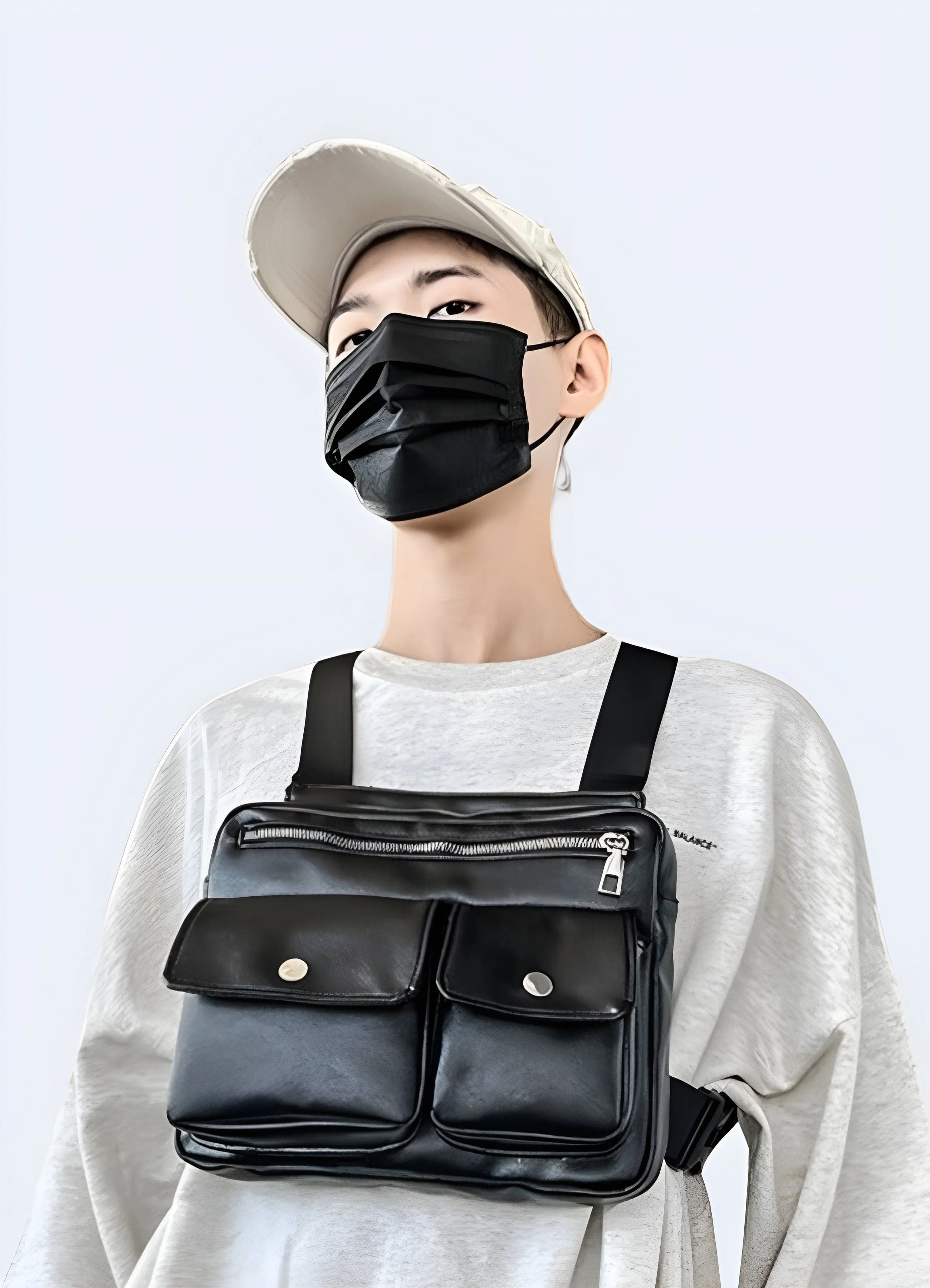 Leather Chest Bag - Image 3