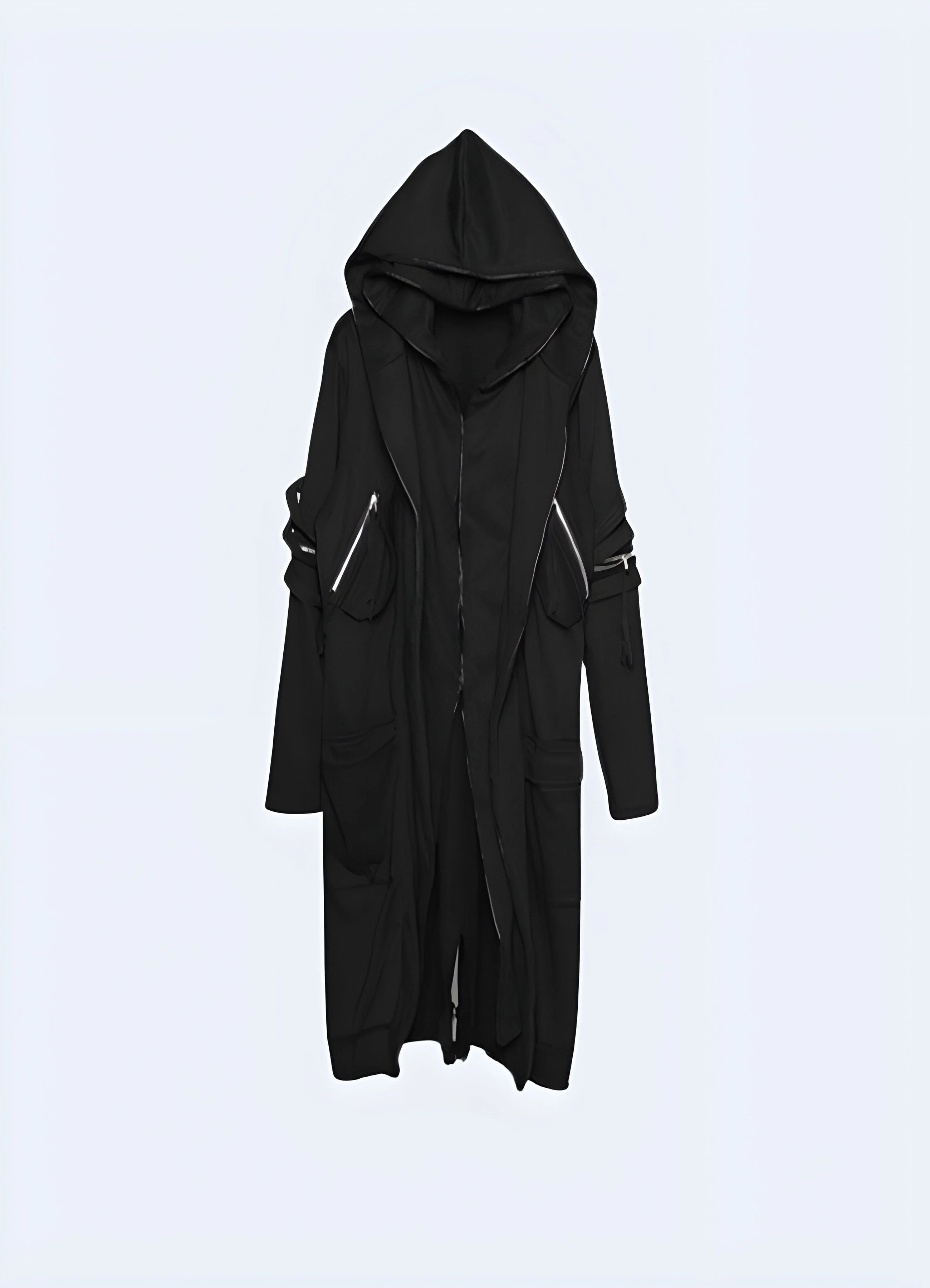 Long Techwear Jacket - Image 3