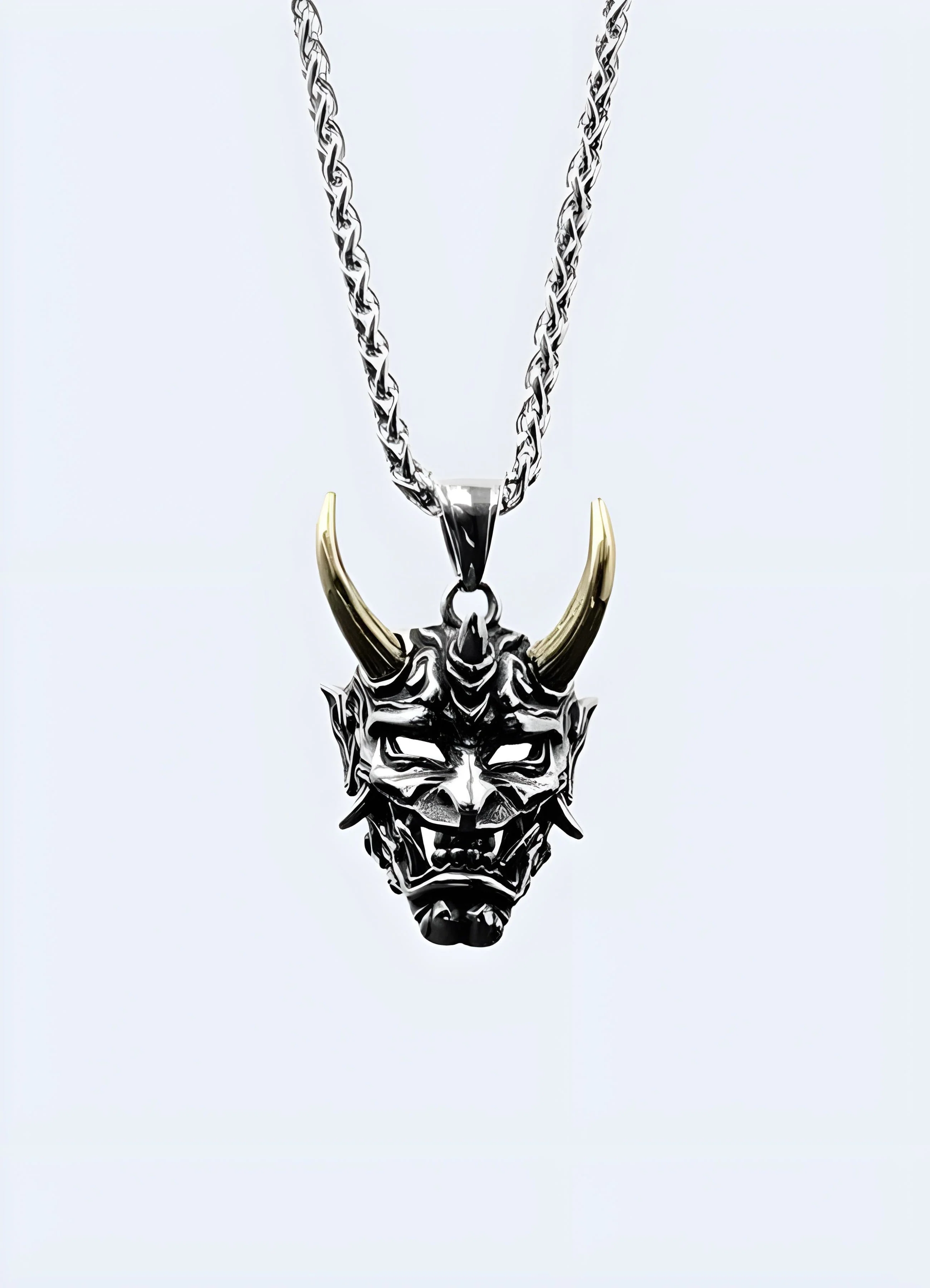 Oni Mask Necklace - Image 2