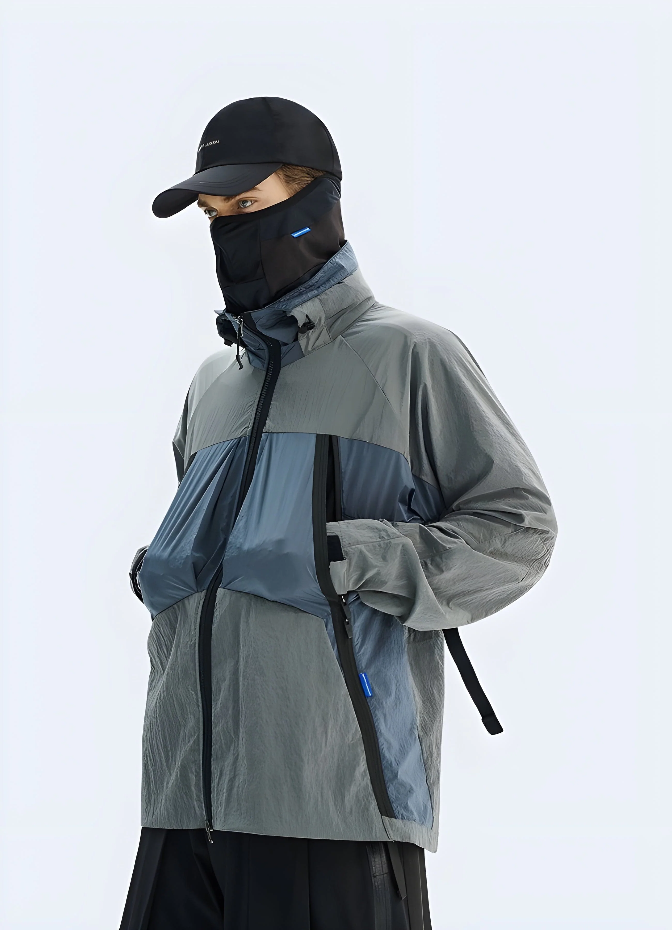 Purple Techwear Jacket