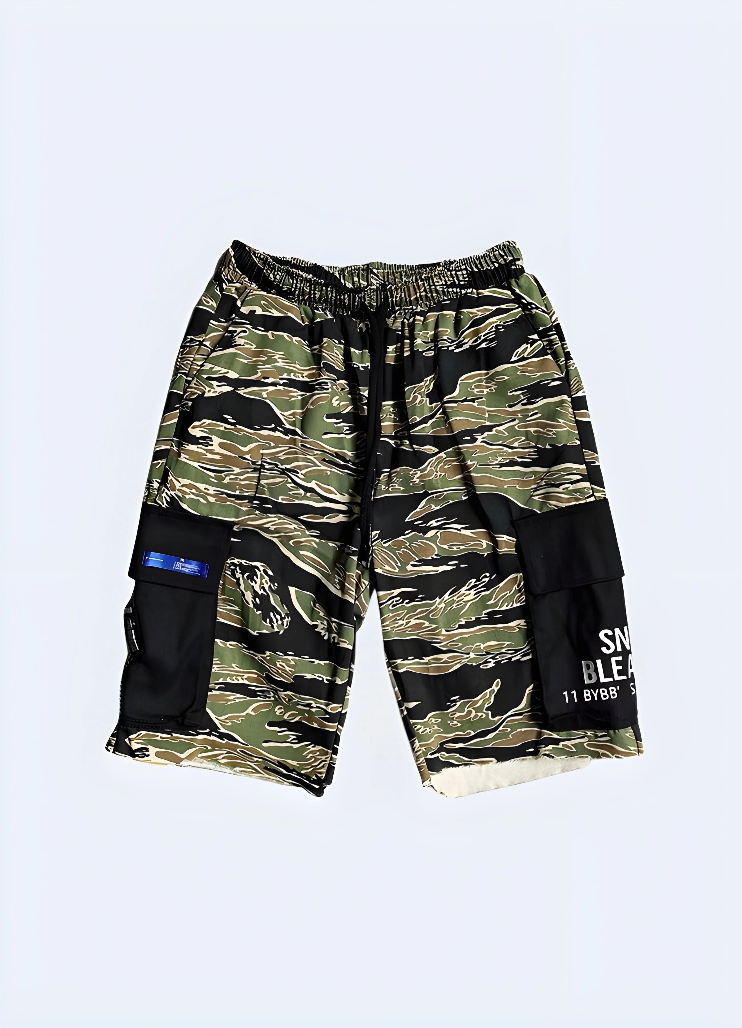 Techwear Camo Shorts