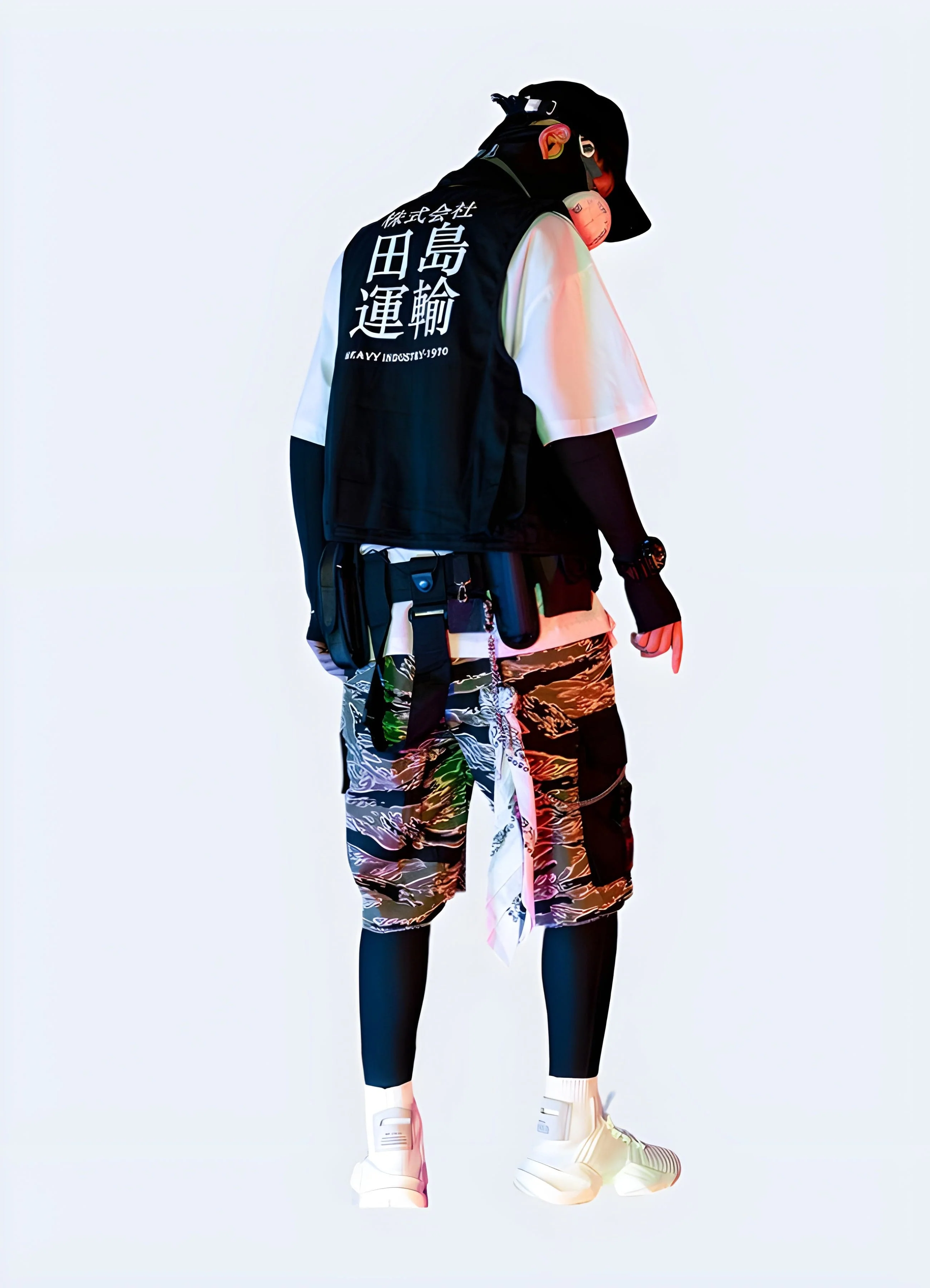 Techwear Camo Shorts - Image 3