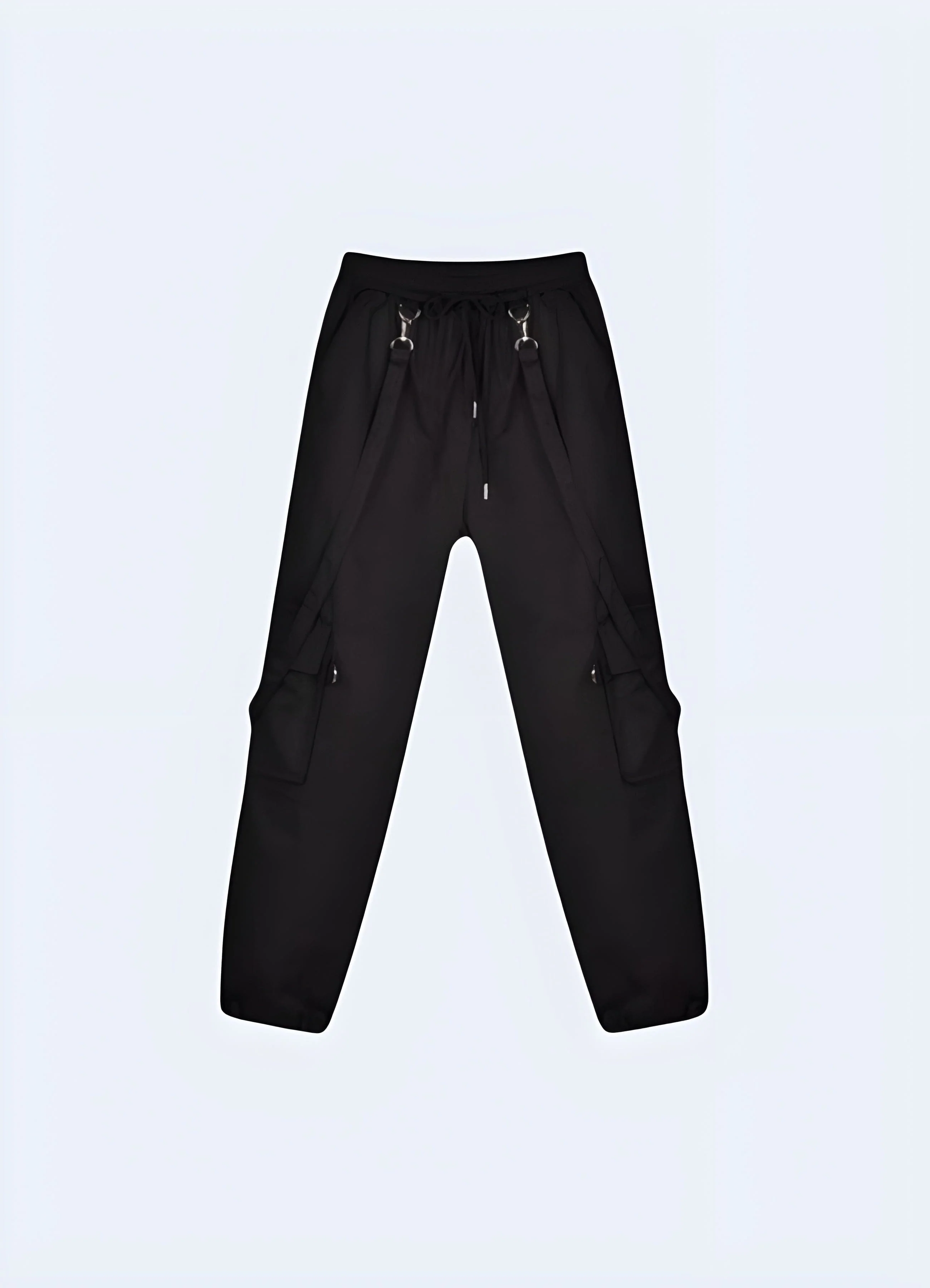 Techwear Cargo Pants With Straps Women - Image 2