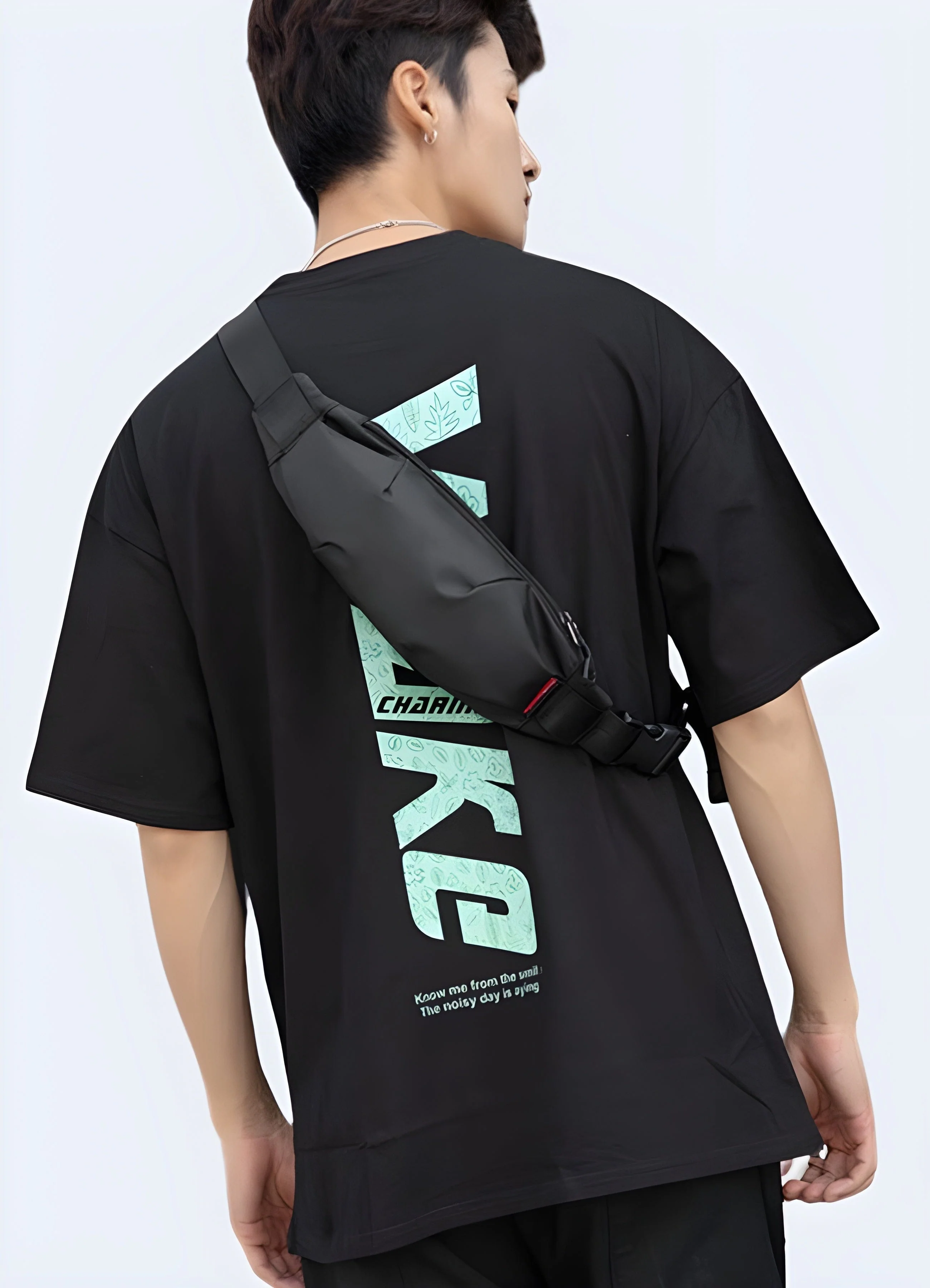 Techwear Chest Fanny Pack - Image 3
