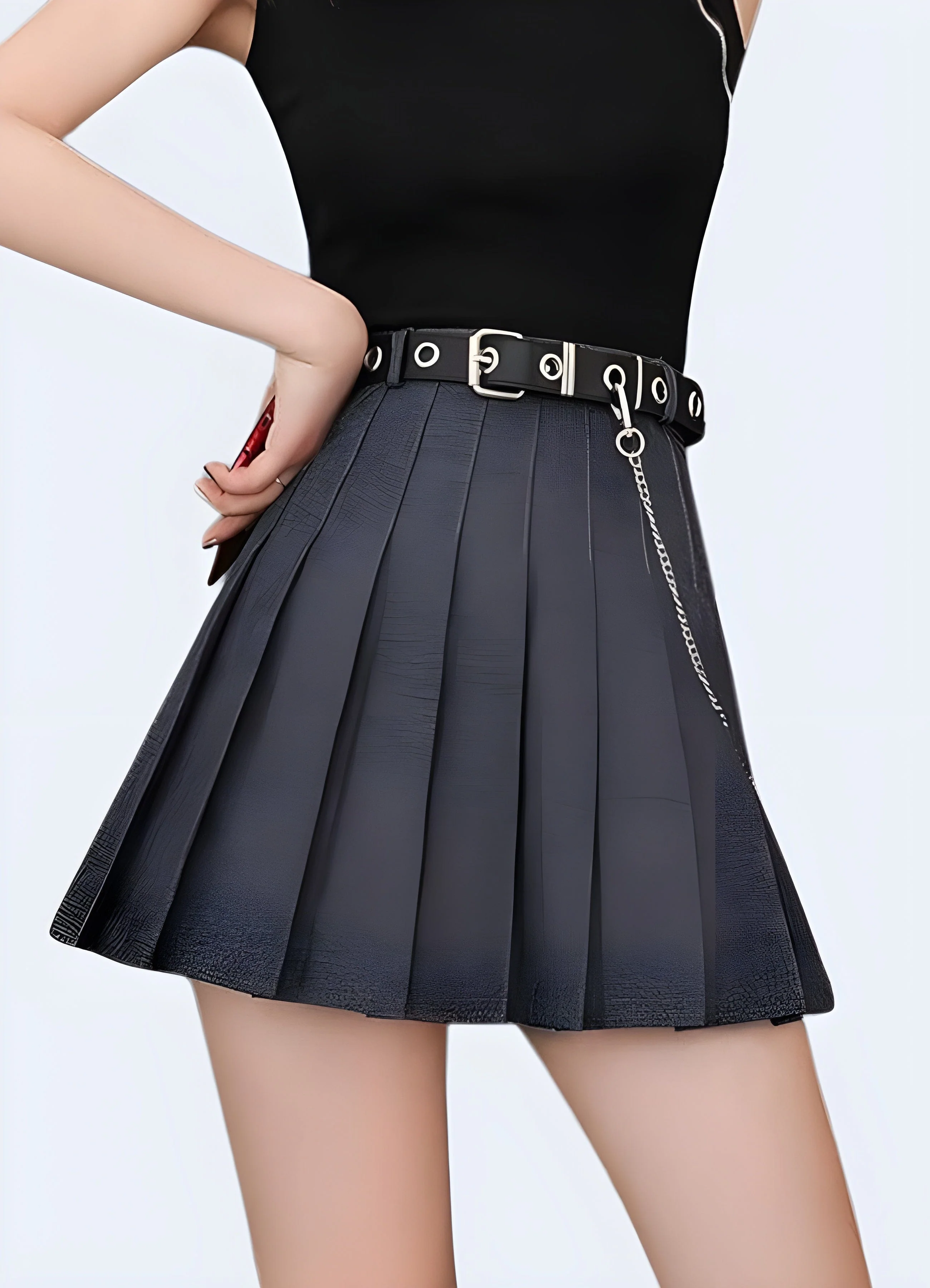 Techwear Mini Skirt - Image 4