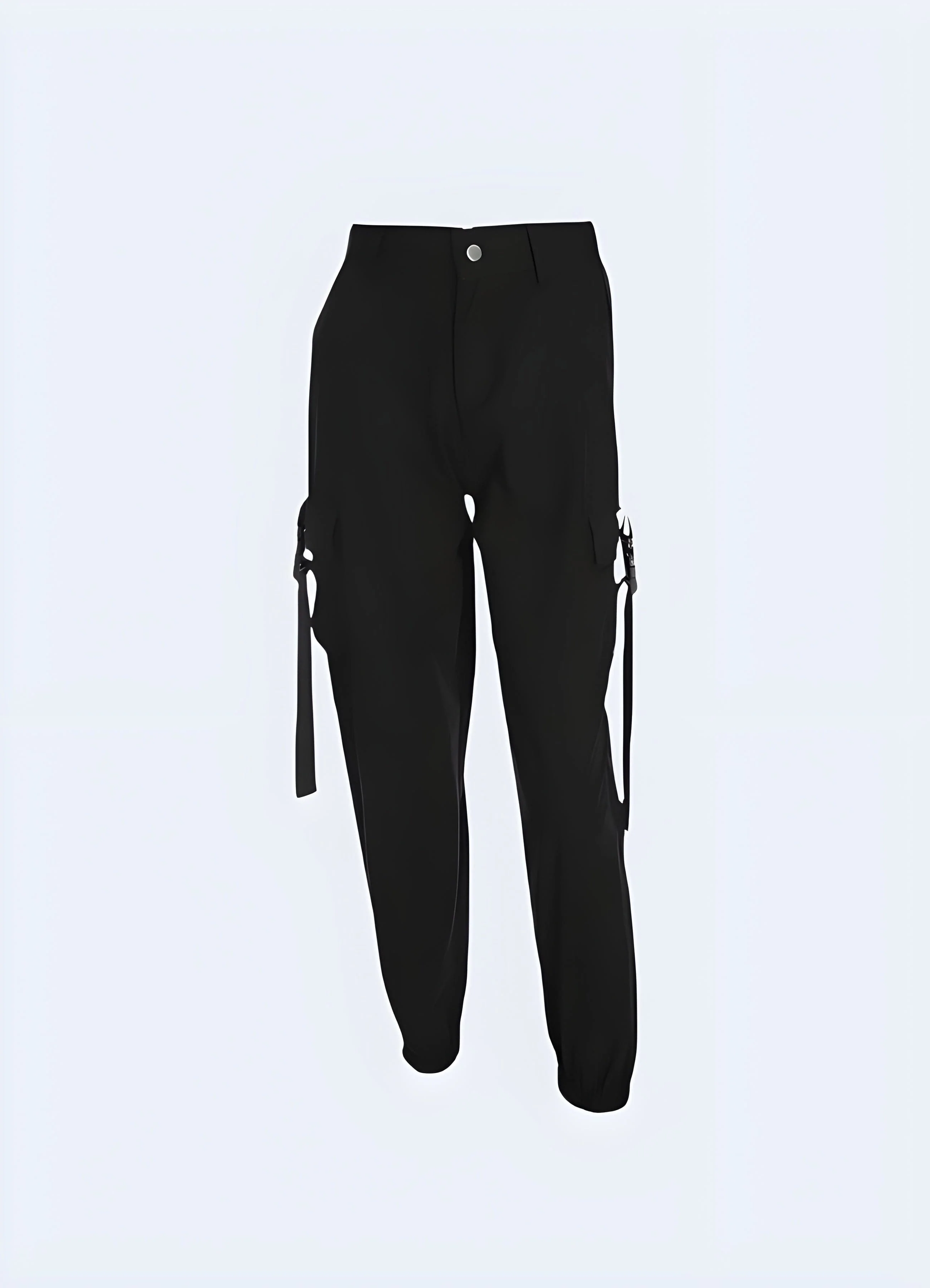 Techwear Women's Black Tactical Pants - Image 4