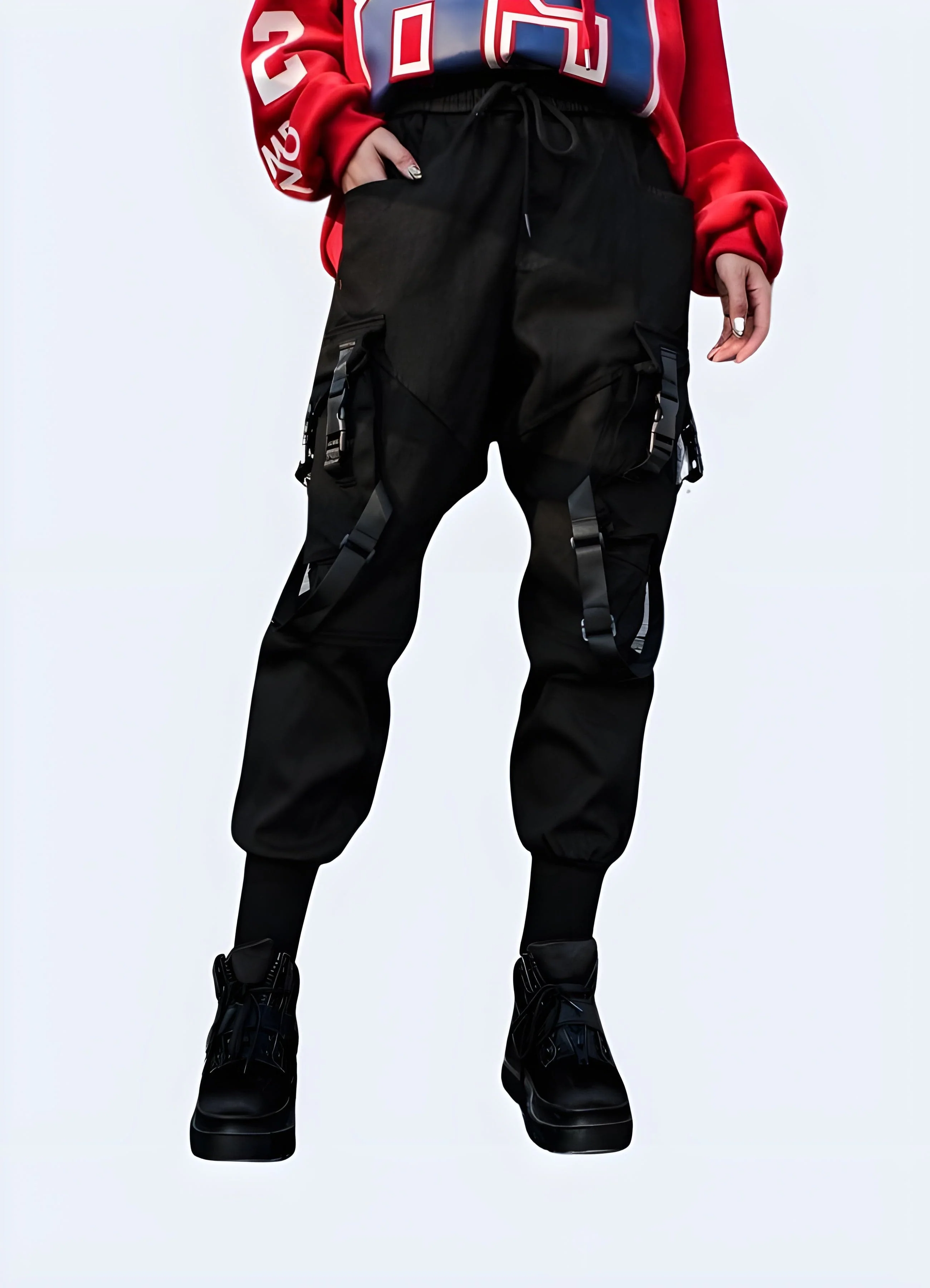 Techwear Women's Tactical Cargo Pants - Image 3