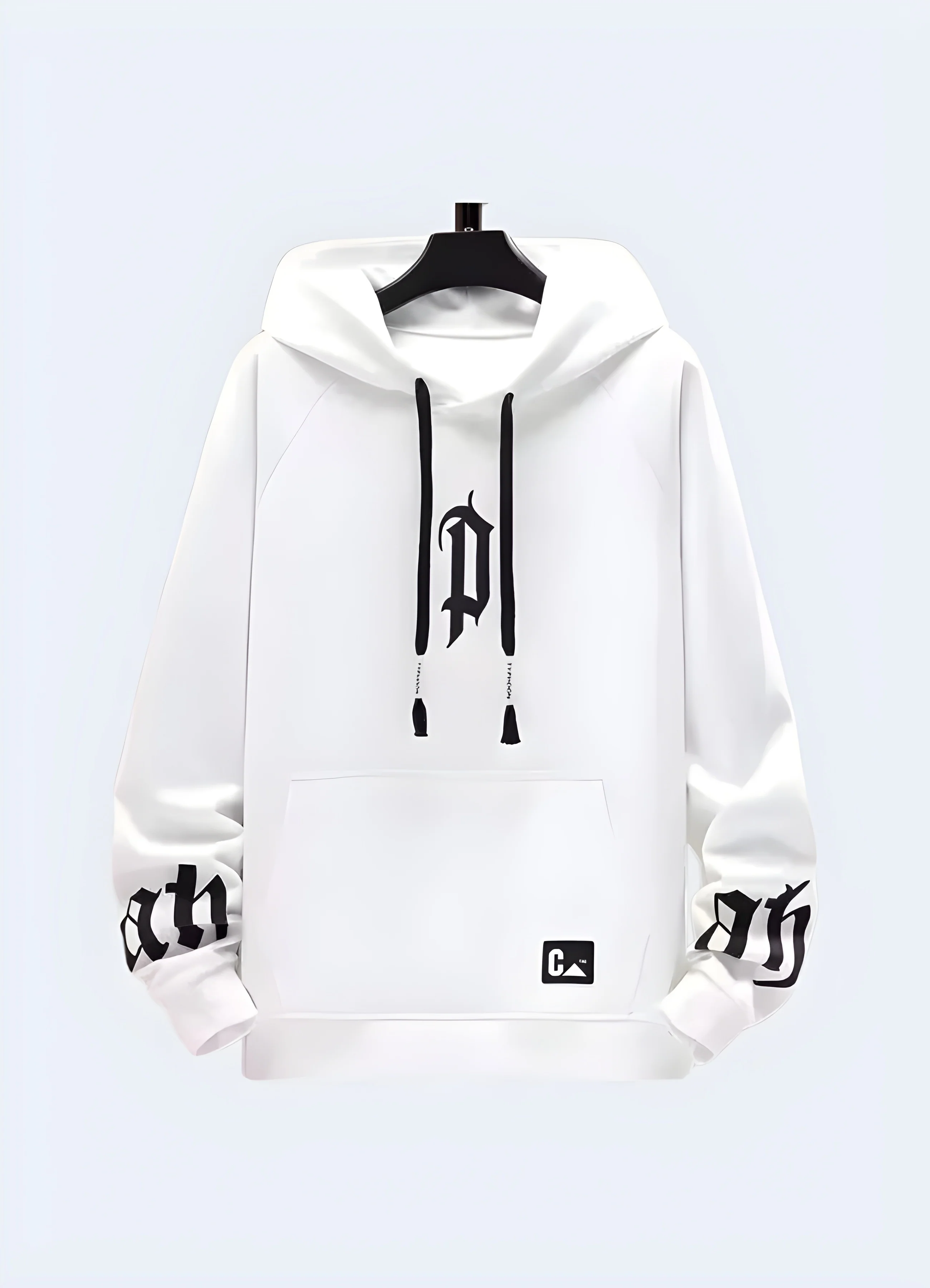 White Cyberpunk Hoodie