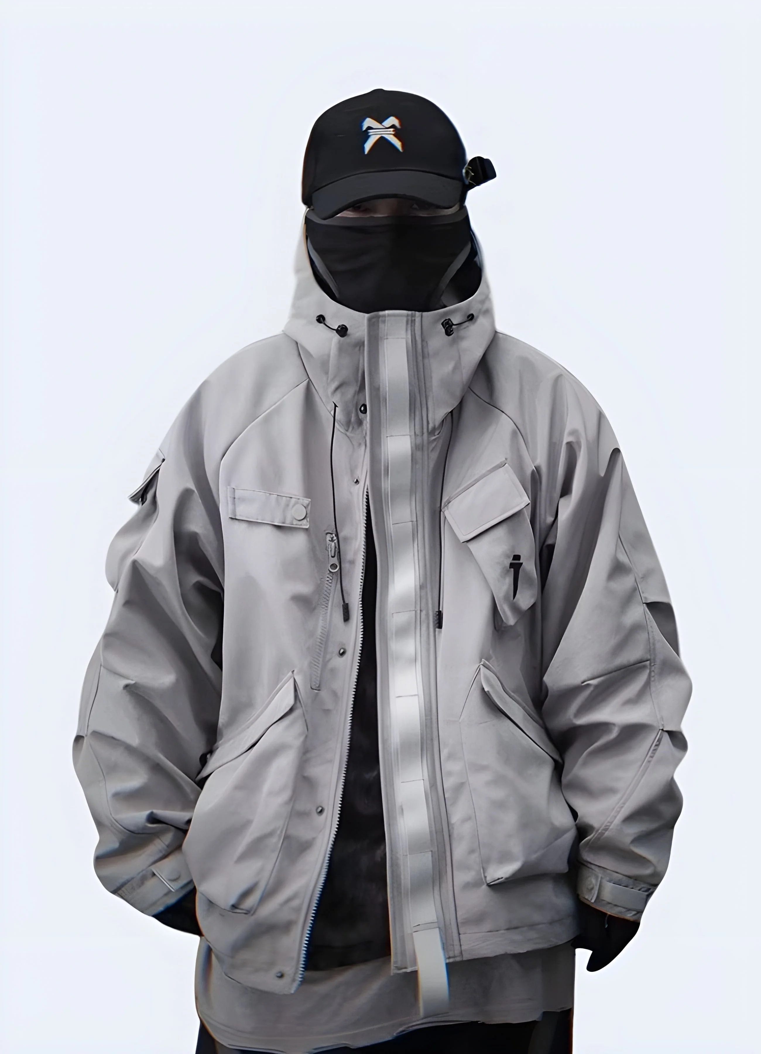 White Streetwear Jacket