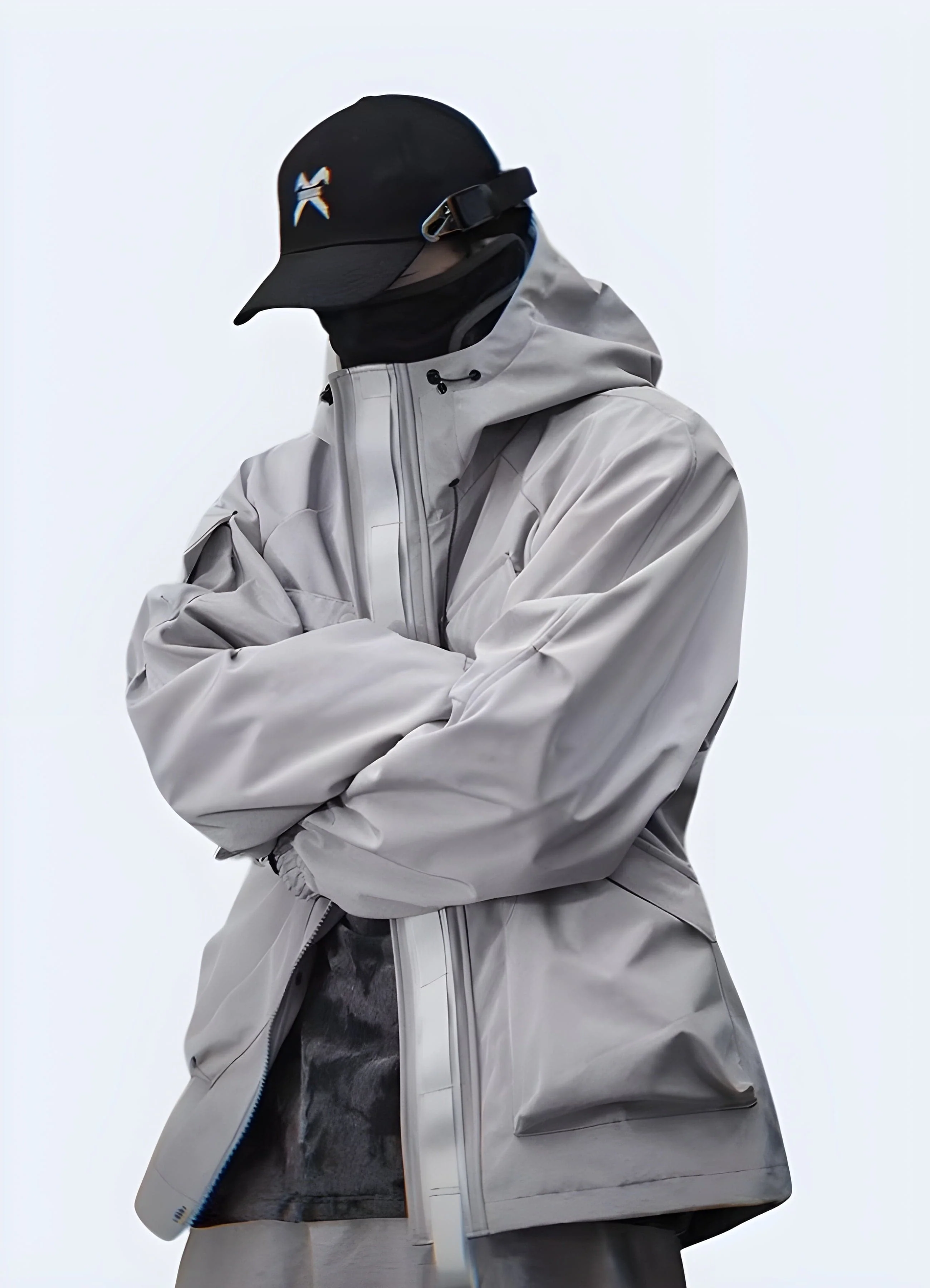 White Streetwear Jacket - Image 2