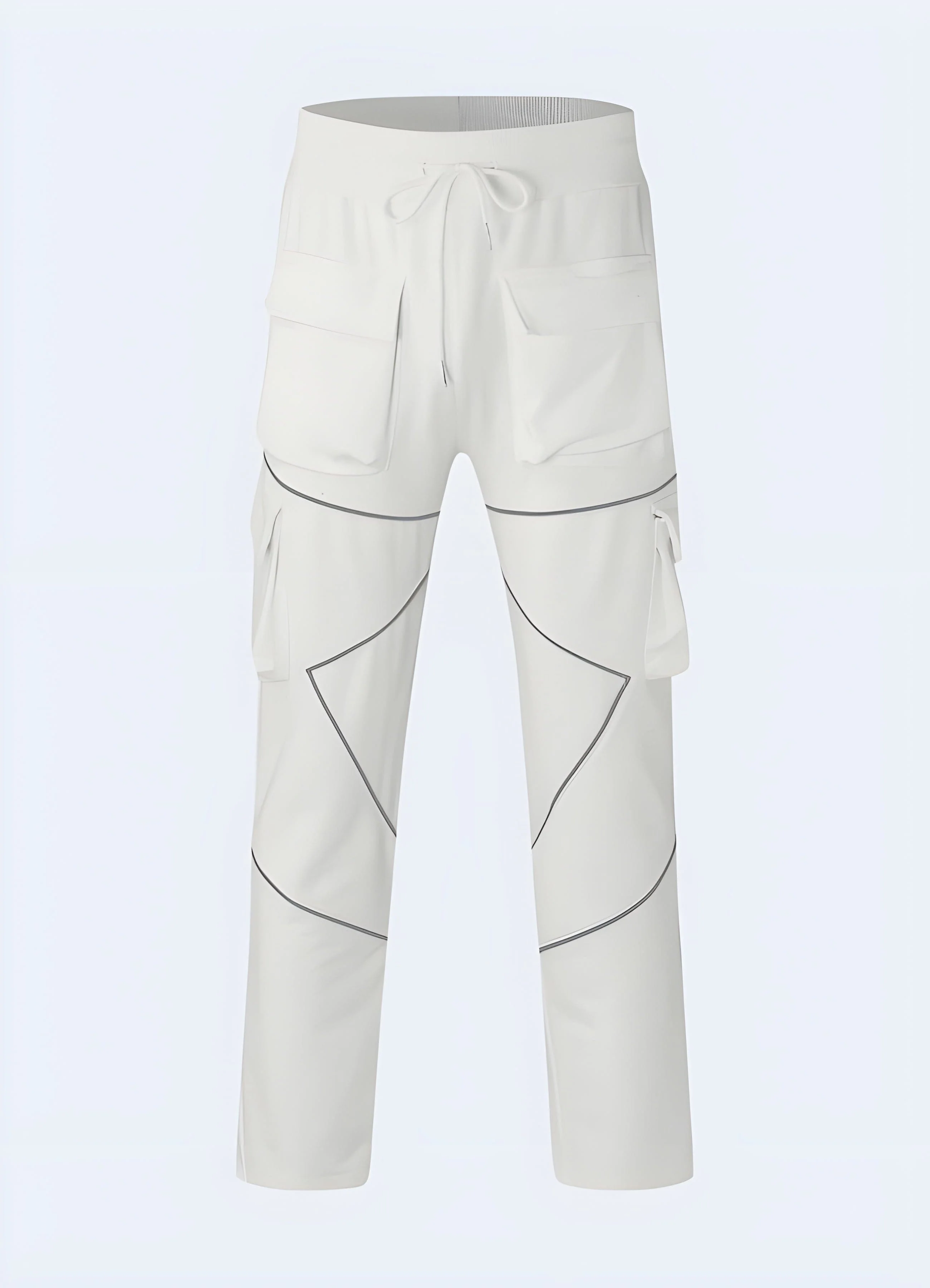 White Tactical Pants - Image 3