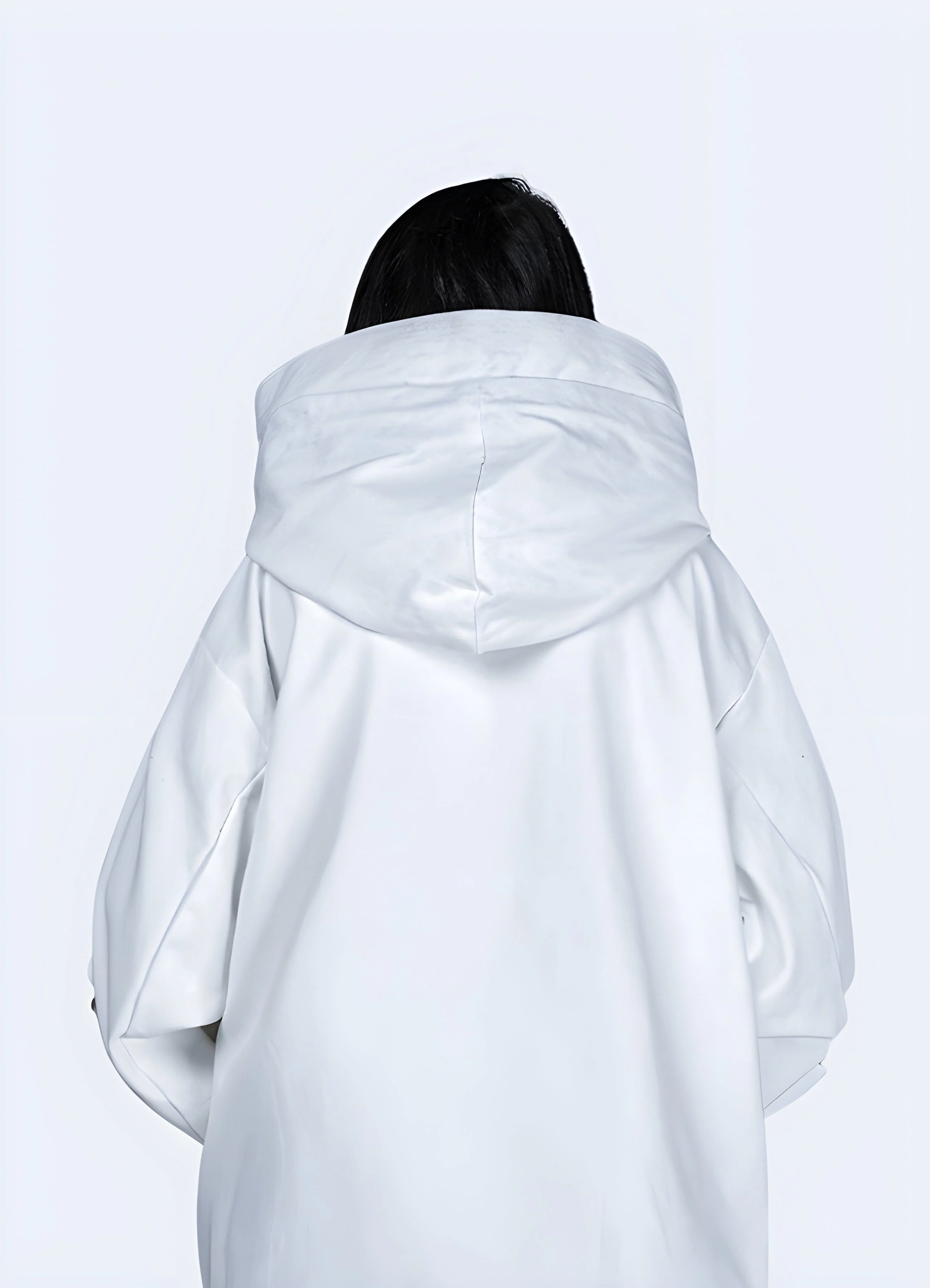 White Women's Techwear Jacket - Image 2