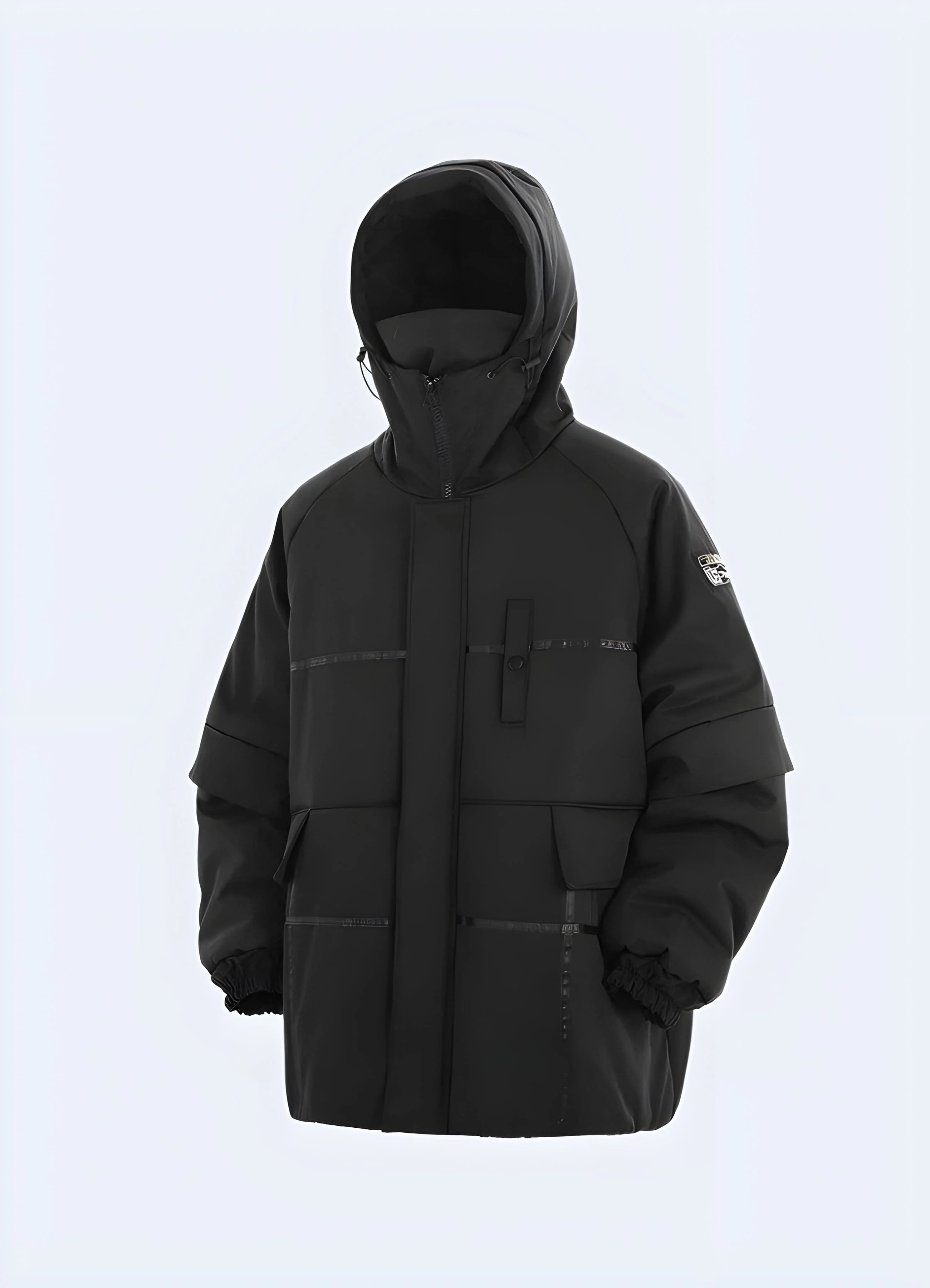 Yellow Techwear Jacket - Image 5